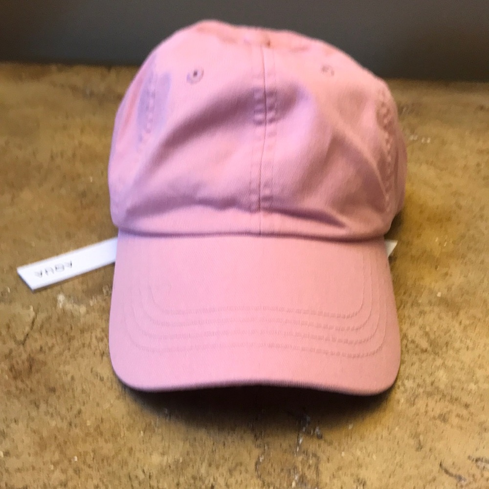 Aqua Pink Cotton Baseball Cap